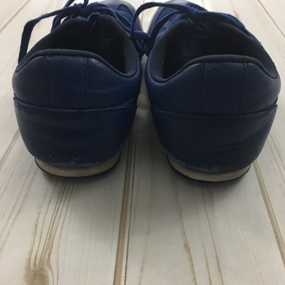 (Sold) LACOSTE Men’s Low Top Blue Shoes Men’s 9 - Picture 5 of 5